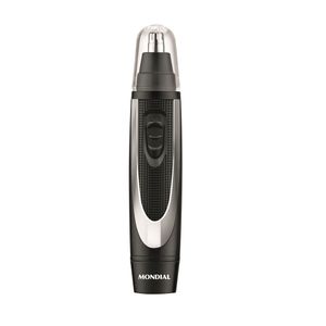 Aparador de Pelos Classic Mondial Preto e Prata 08W Bateria TR-01