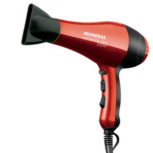Secador Infinity 2500 Mondial Vermelho e Preto 1900W SC-12