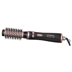 Escova Rotativa Mondial Preto e Golden Rose 1200W ERB-01
