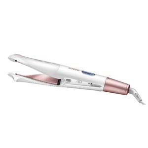 Prancha Alisadora e Modeladora Mondial Branco e Rose Gold 50W P-51
