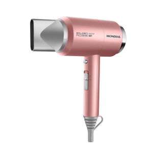 Secador de Cabelos Compact Turbo Mondial Golden Rose 1900W SC-38-GR
