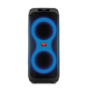 Caixa de Som PartyBox AIWA PB-04 Bluetooth 18H RGB USB TWS Preto