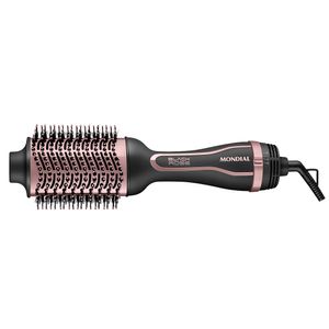 Escova Secadora Mondial Preto e Golden Rose 1200W ES-05-BI