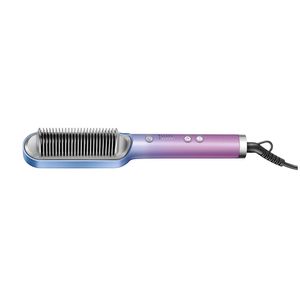 Escova Alisadora By Juliette Mondial Azul e Rosa 36W EA-JU-03