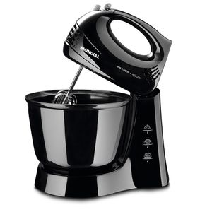 Batedeira Mondial Prática Preta B-44-B