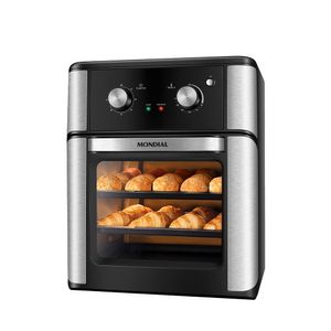 Fritadeira Air Fryer Forno Oven 12L Mondial Preto 2000W - AFON-12L-AB
